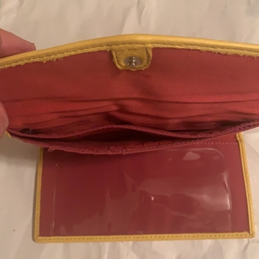 𝅺Fossil multicolor geometric pattern wallet - Picture 8 of 9